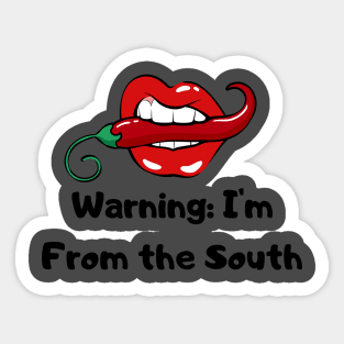 louisiana pepper Sticker